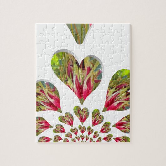 Lovely Hearts Humanitarian Day De wereld heeft lie Legpuzzel (Verticaal)