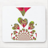 Lovely Hearts Humanitarian Day De wereld heeft lie Muismat (Voorkant)