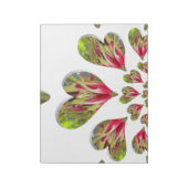 Lovely Hearts Humanitarian Day De wereld heeft lie Notitieblok (Linkerzijde)