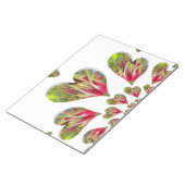 Lovely Hearts Humanitarian Day De wereld heeft lie Notitieblok (Schuin)