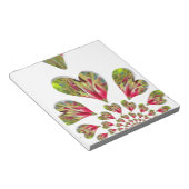 Lovely Hearts Humanitarian Day De wereld heeft lie Notitieblok (Schuin)