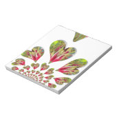 Lovely Hearts Humanitarian Day De wereld heeft lie Notitieblok (Linkerzijde)