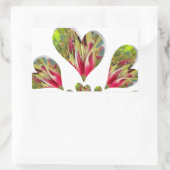 Lovely Hearts Humanitarian Day De wereld heeft lie Rechthoekige Sticker (Tas)