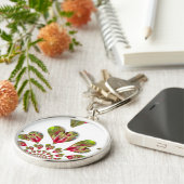 Lovely Hearts Humanitarian Day De wereld heeft lie Sleutelhanger (Zijkant)