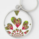 Lovely Hearts Humanitarian Day De wereld heeft lie Sleutelhanger (Voorkant)