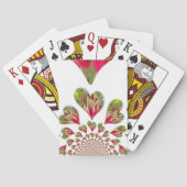 Lovely Hearts Humanitarian Day De wereld heeft lie Speelkaarten (Achterkant)