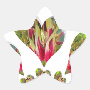 Lovely Hearts Humanitarian Day De wereld heeft lie Ster Sticker