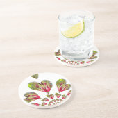 Lovely Hearts Humanitarian Day De wereld heeft lie Zandsteen Onderzetter (Zijkant)