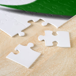 Lovely Hearts Kenia: Flag Art Motief Legpuzzel