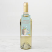 Lovely Holiday - Egel Fun Kerstmis Flessenhanger (Op fles)