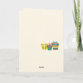 Lovely Holiday - Grappig kerstfeest Kaart (Achterkant)