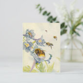LOVELY HONEYBEES NATUUR BEEKEEPERS HONEY BRIEFKAAR BRIEFKAART (Staand voorkant)
