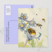 LOVELY HONEYBEES NATUUR BEEKEEPERS HONEY BRIEFKAAR BRIEFKAART (Voorkant / Achterkant)