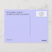 LOVELY HONEYBEES NATUUR BEEKEEPERS HONEY BRIEFKAAR BRIEFKAART (Achterkant)