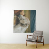 LOVELY HORSE COUPLE WANDKLEED (In Situ (horizontaal))