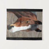 Lovely Horse Face Wandkleed (Voorkant (horizontaal))