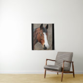 Lovely Horse Face Wandkleed (In situ)