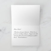 Lovely House Art for Realtor of Mortgage Lender - Bedankkaart (Binnen)