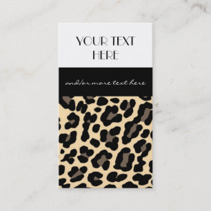 Lovely in Leopard Visitekaartje