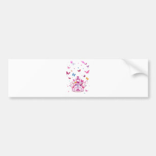 Lovely Infinity Butterfly Bumpersticker
