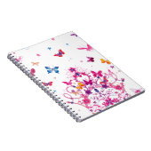 Lovely Infinity Butterfly Notitieboek (Rechterzijde)