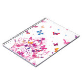 Lovely Infinity Butterfly Notitieboek (Linkerzijde)