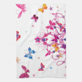 Lovely Infinity Butterfly Theedoek (Verticaal)