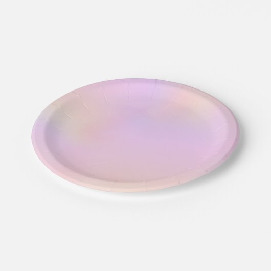 Lovely Interwoven Shades of Pastel Papieren Bordje (Gekanteld)