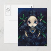 "Lovely is the Night" Briefkaart (Voorkant / Achterkant)