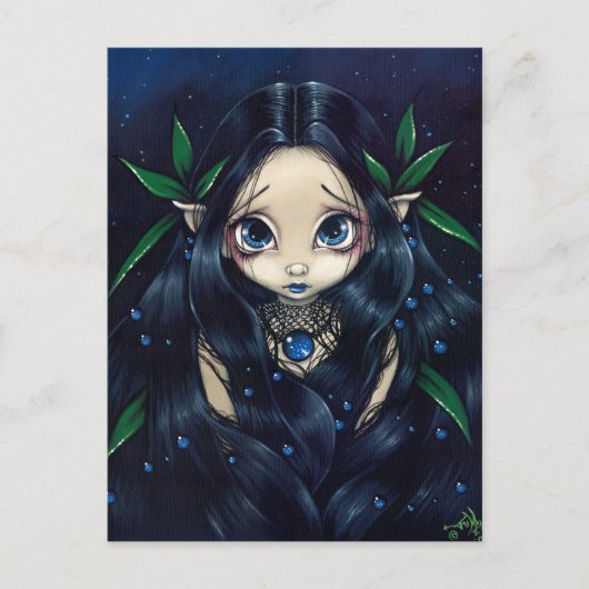 "Lovely is the Night" Briefkaart (Voorkant)