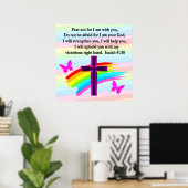 LOVELY ISAIAH 41:10 BIBLE VERSE DESIGN POSTER (Thuiskantoor)