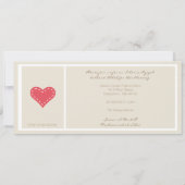 Lovely Islam Aqiqah baby - Uitnodiging (Achterkant)