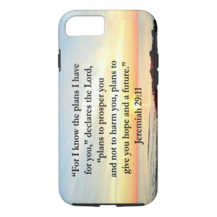 LOVELY JEREMIAH 29:11 SUNRISE FOTO Case-Mate iPhone CASE