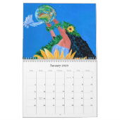 Lovely Kauai Muses Hawaiian Calendar Kalender (Jan 2026)