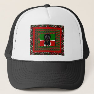 Lovely Kenyan Hearts vlag Trucker Pet