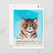Lovely Kitten, Louis Wain Briefkaart (Voorkant / Achterkant)