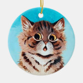 Lovely Kitten, Louis Wain Keramisch Ornament (Voorkant)