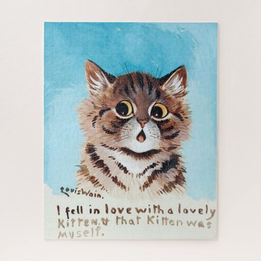 Lovely Kitten, Louis Wain Legpuzzel (Verticaal)