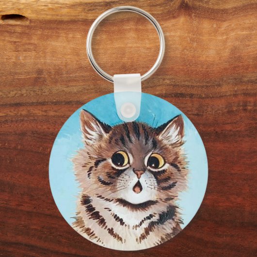 Lovely Kitten, Louis Wain Sleutelhanger (Voorkant)