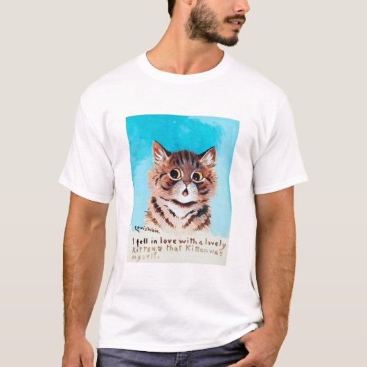 Lovely Kitten, Louis Wain T-shirt (Voorkant)