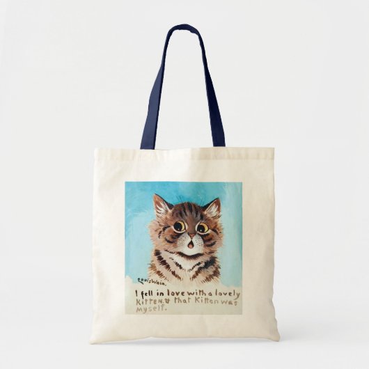 Lovely Kitten, Louis Wain Tote Bag (Voorkant)