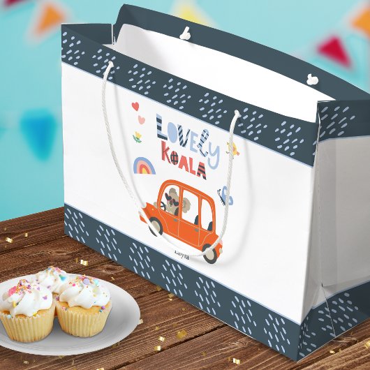 Lovely Koala Little Girl First Name Cute Animal Groot Cadeauzakje