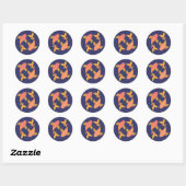 Lovely Koi Ronde Sticker (Vel)