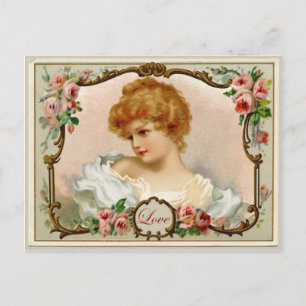 Lovely Lady  Reproduction Briefkaart