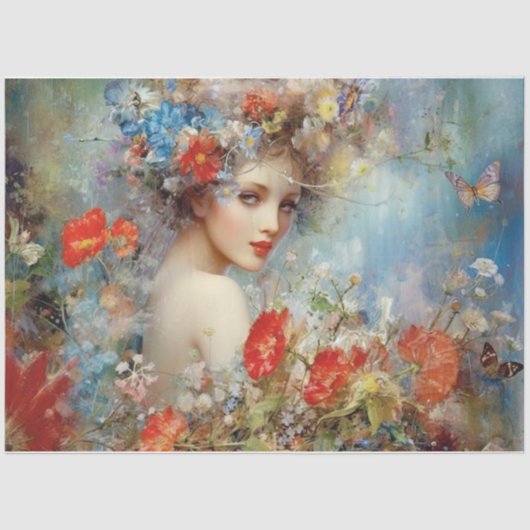 Lovely Lady Tissuepapier (Voorkant)