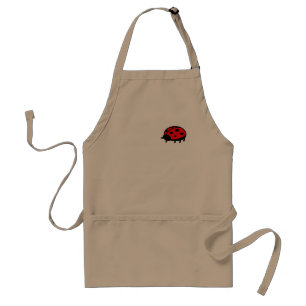 Lovely Ladybug All-Purpose Apron 1 Standaard Schort