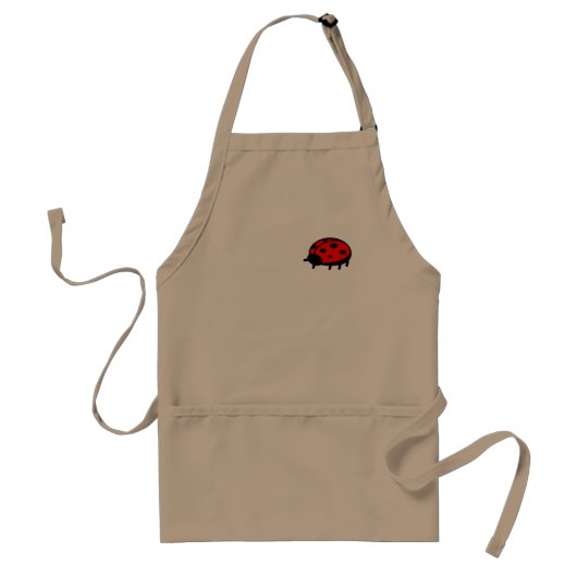 Lovely Ladybug All-Purpose Apron 1 Standaard Schort (Voorkant)