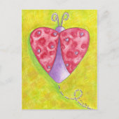 Lovely Ladybug Briefkaart (Voorkant)