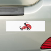 Lovely Ladybugs Bumpersticker (Op auto)