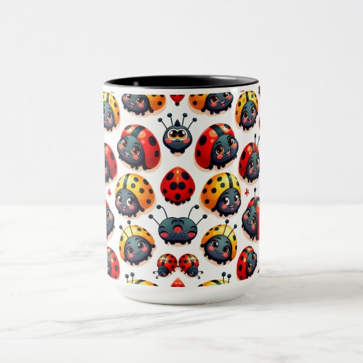 Lovely Ladybugs Mok (Midden)